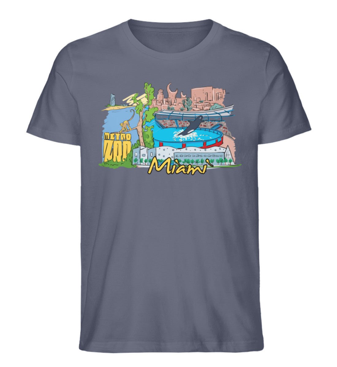 Miami - Herren Premium Organic Shirt - AQ.Vogue