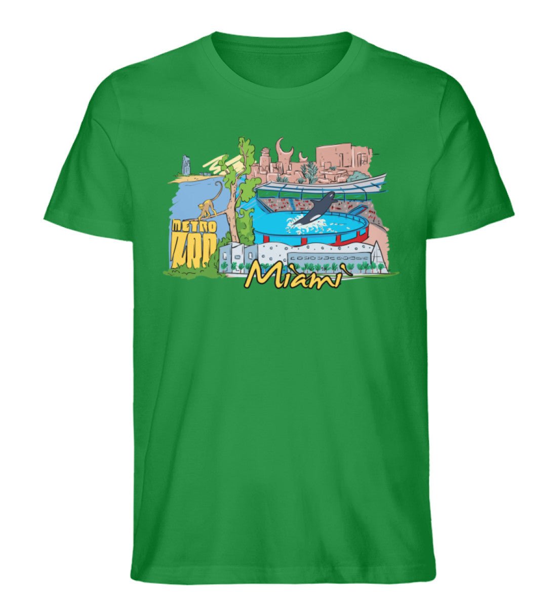 Miami - Herren Premium Organic Shirt - AQ.Vogue