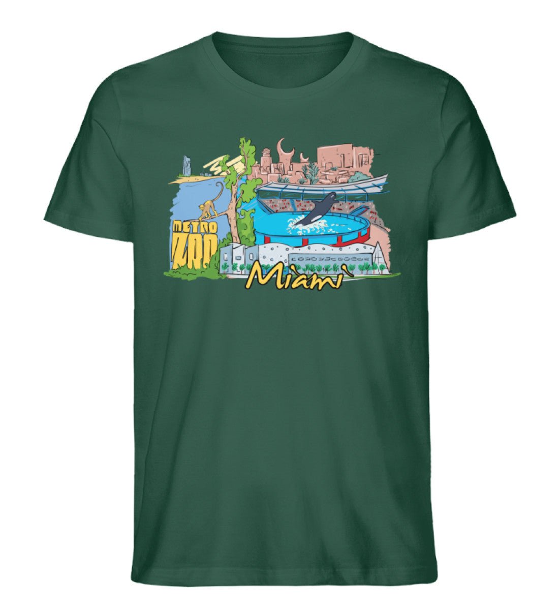 Miami - Herren Premium Organic Shirt - AQ.Vogue