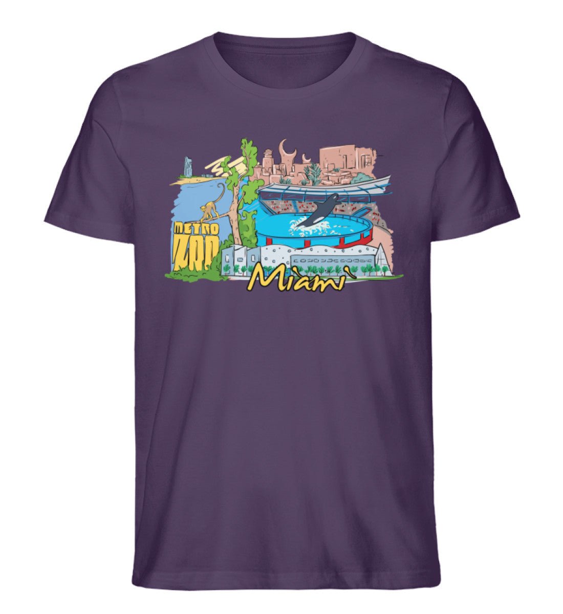 Miami - Herren Premium Organic Shirt - AQ.Vogue