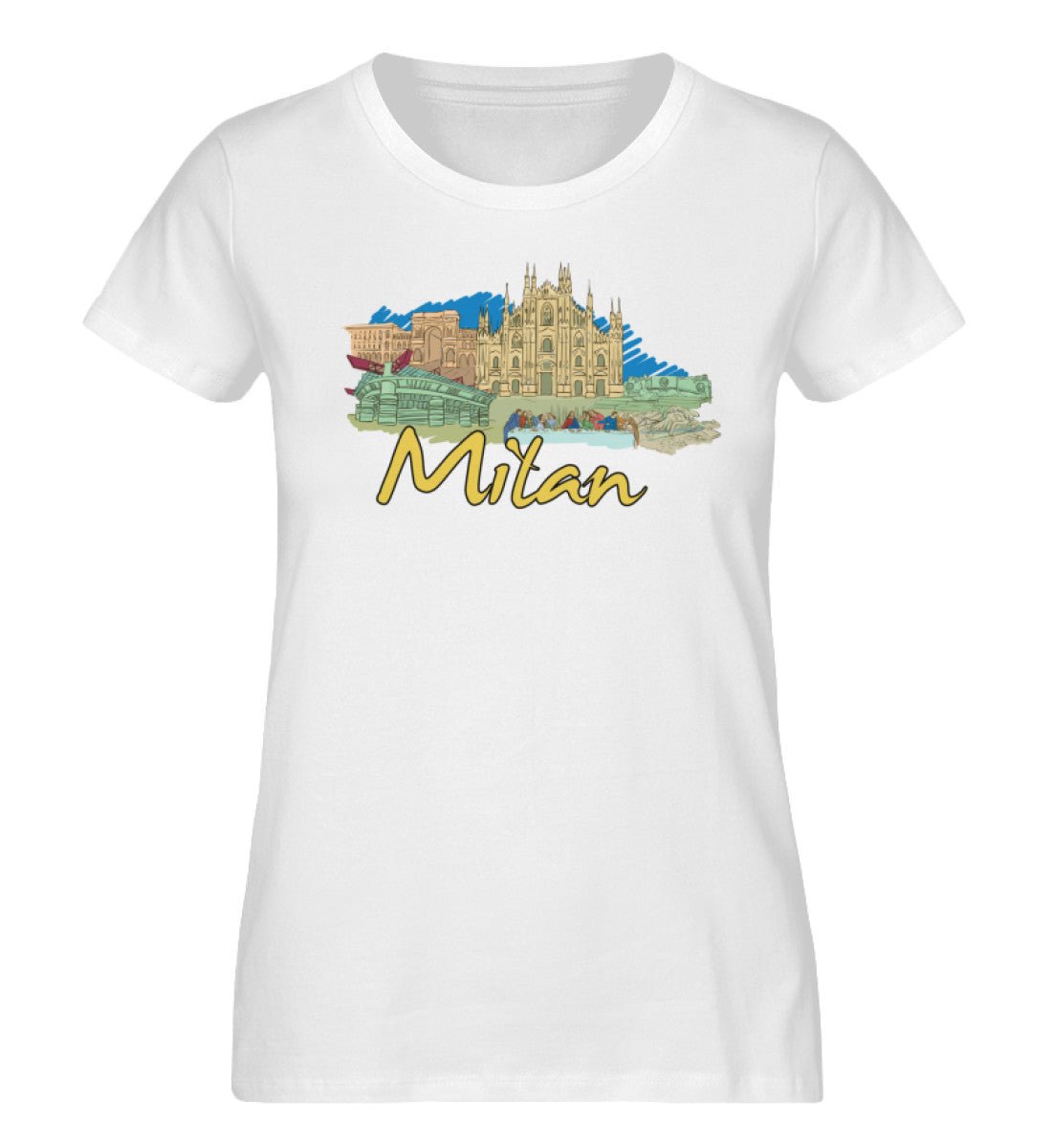 Milan - Damen Premium Organic Shirt - AQ.Vogue