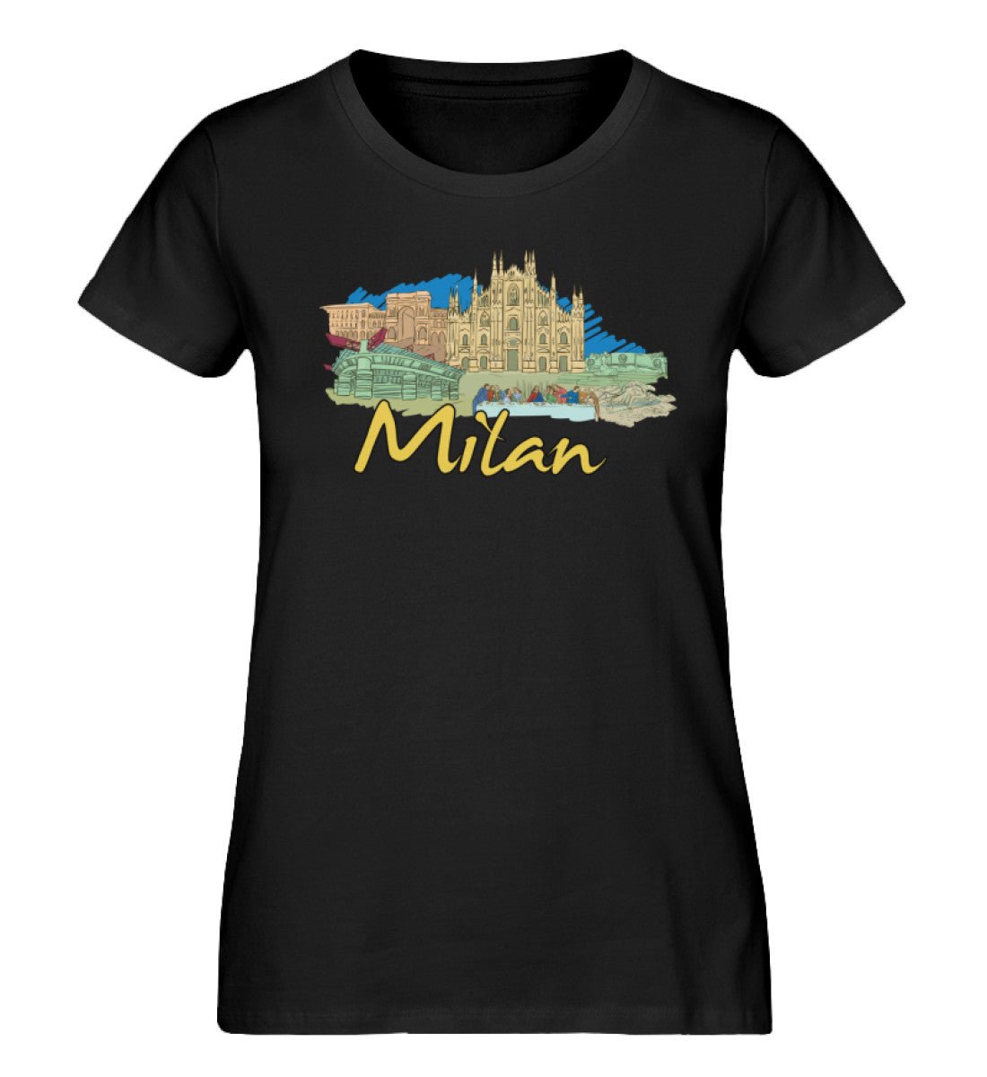 Milan - Damen Premium Organic Shirt - AQ.Vogue