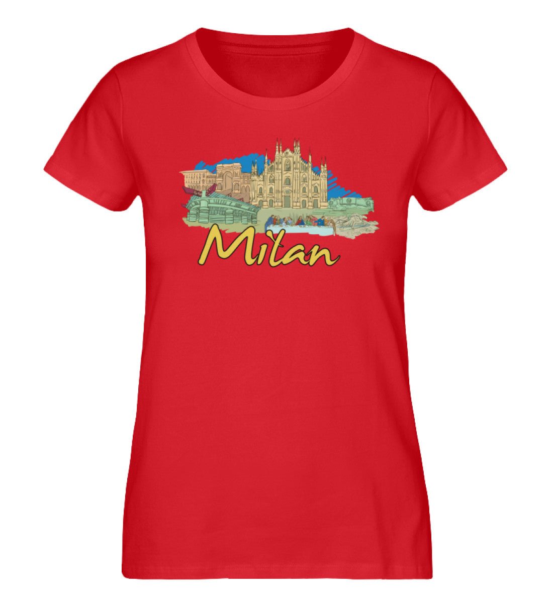 Milan - Damen Premium Organic Shirt - AQ.Vogue