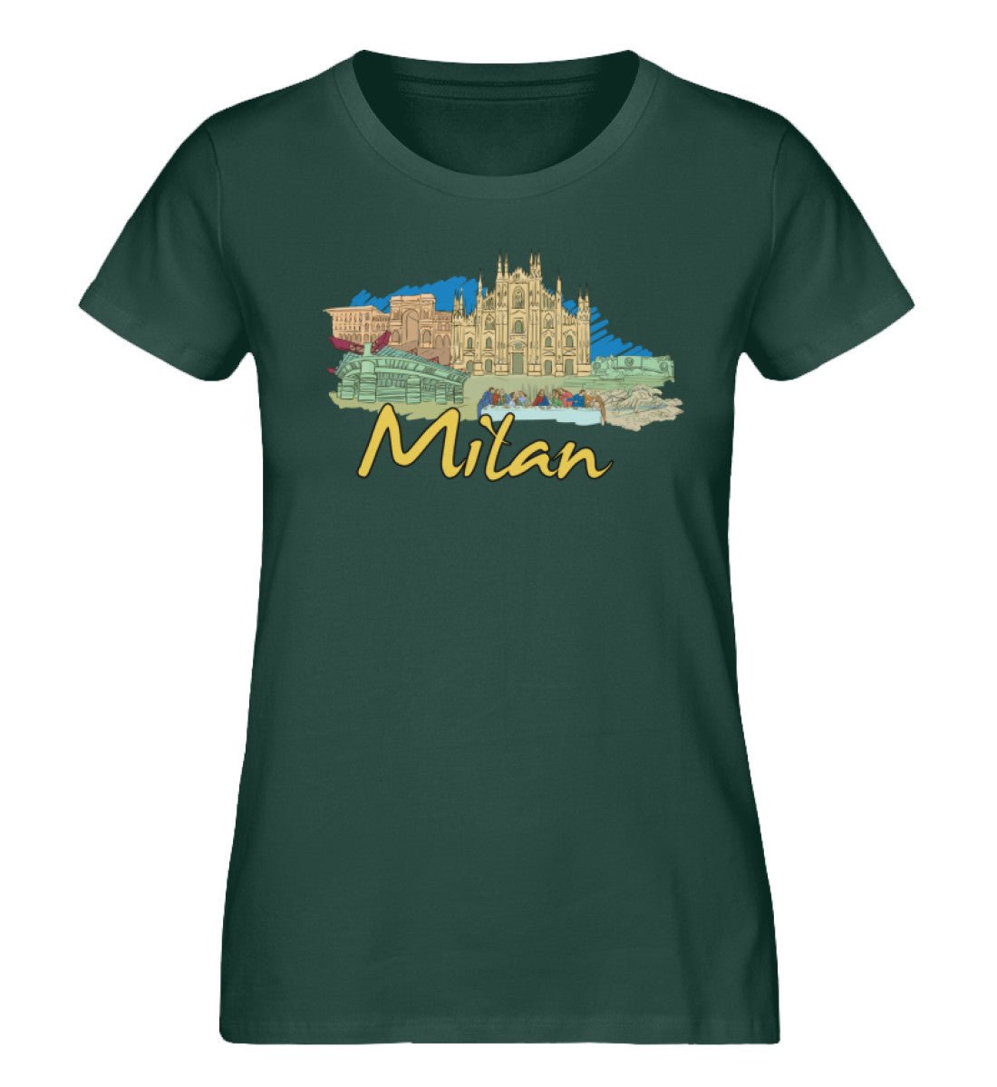 Milan - Damen Premium Organic Shirt - AQ.Vogue