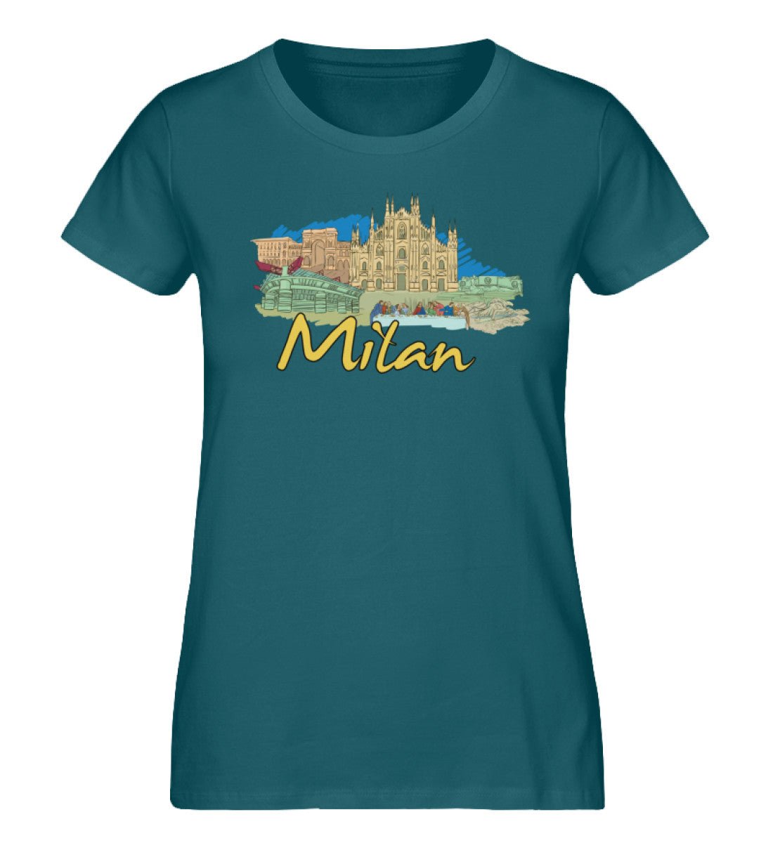 Milan - Damen Premium Organic Shirt - AQ.Vogue