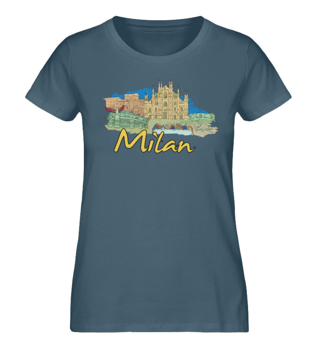 Milan - Damen Premium Organic Shirt - AQ.Vogue