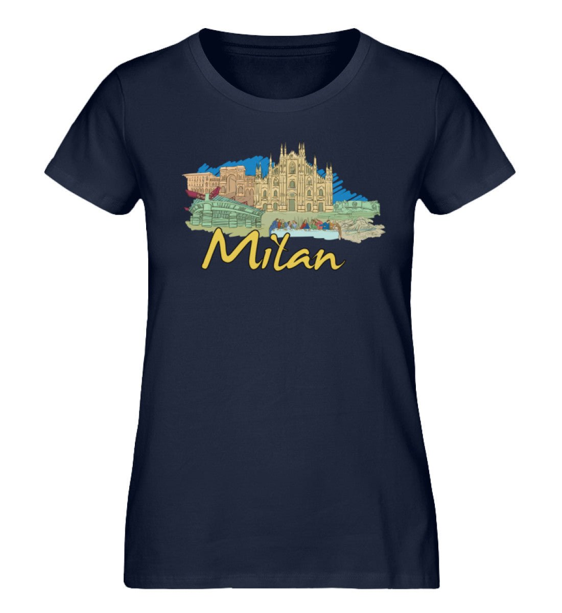 Milan - Damen Premium Organic Shirt - AQ.Vogue