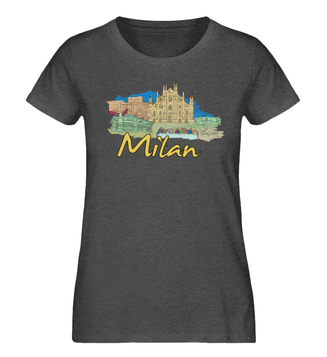 Milan - Damen Premium Organic Shirt - AQ.Vogue