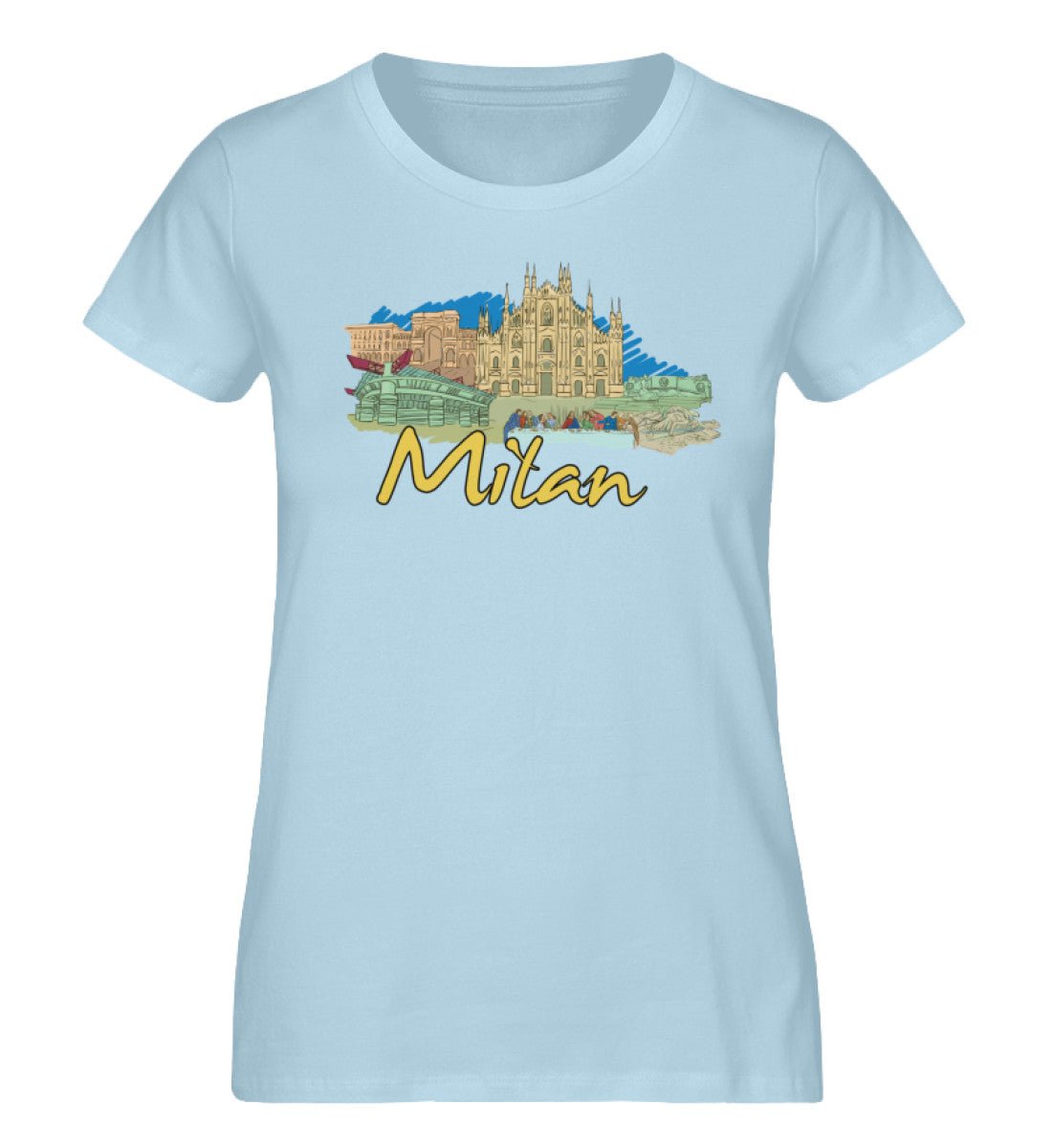 Milan - Damen Premium Organic Shirt - AQ.Vogue
