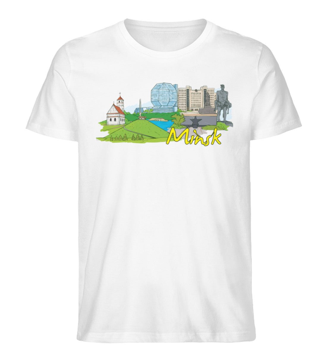 Minsk - Herren Premium Organic Shirt - AQ.Vogue