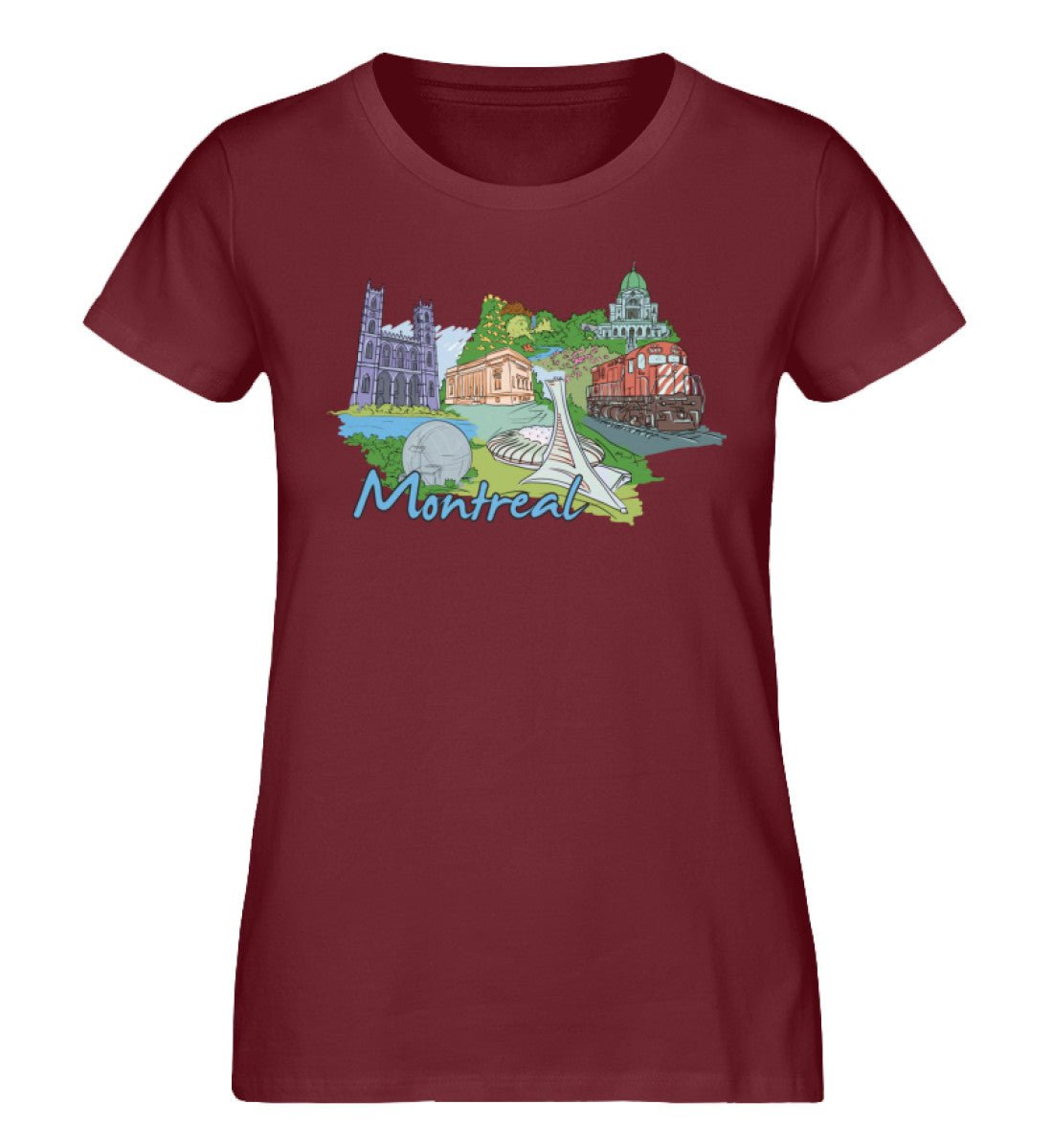 Montreal - Damen Premium Organic Shirt - AQ.Vogue