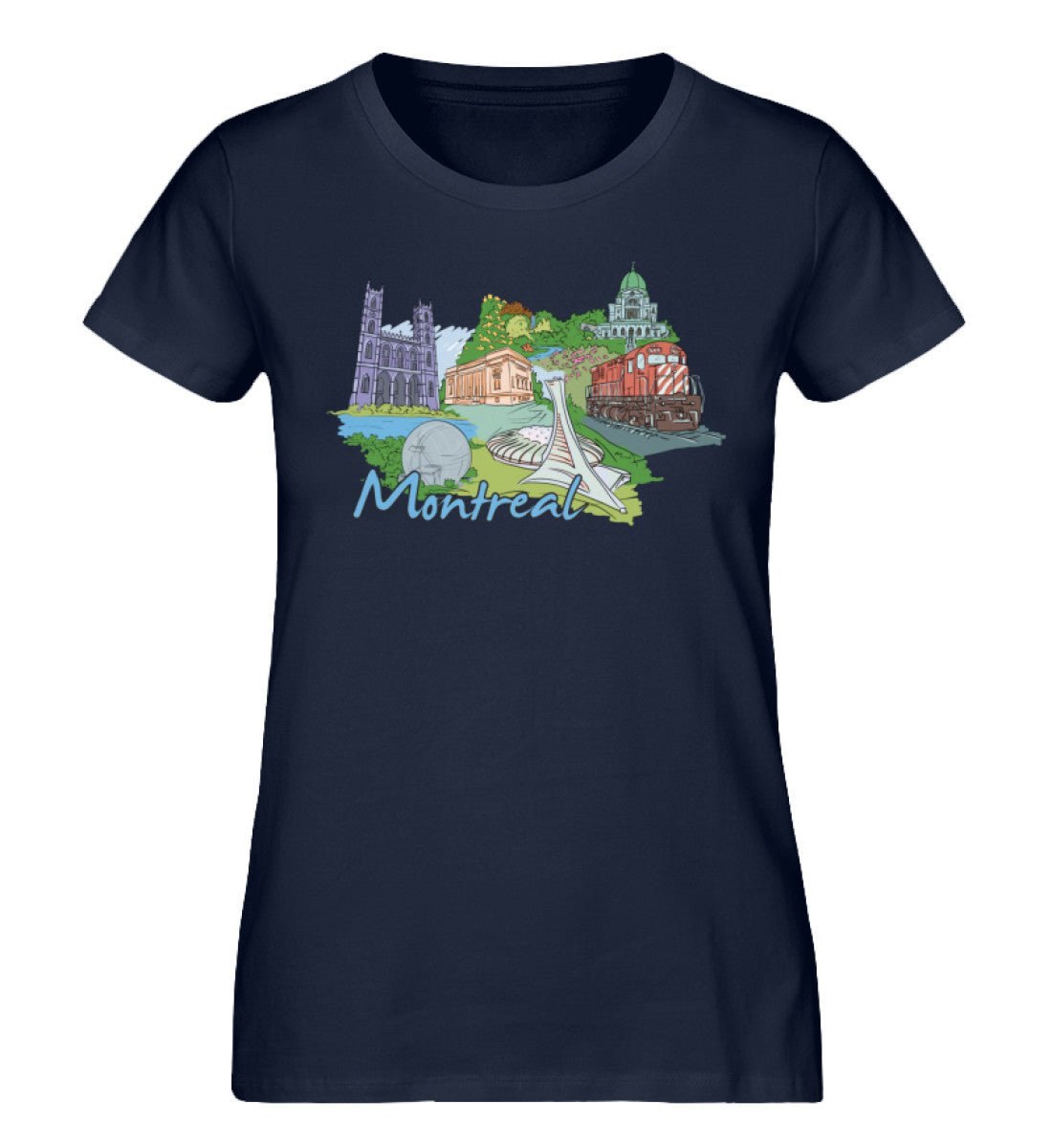 Montreal - Damen Premium Organic Shirt - AQ.Vogue