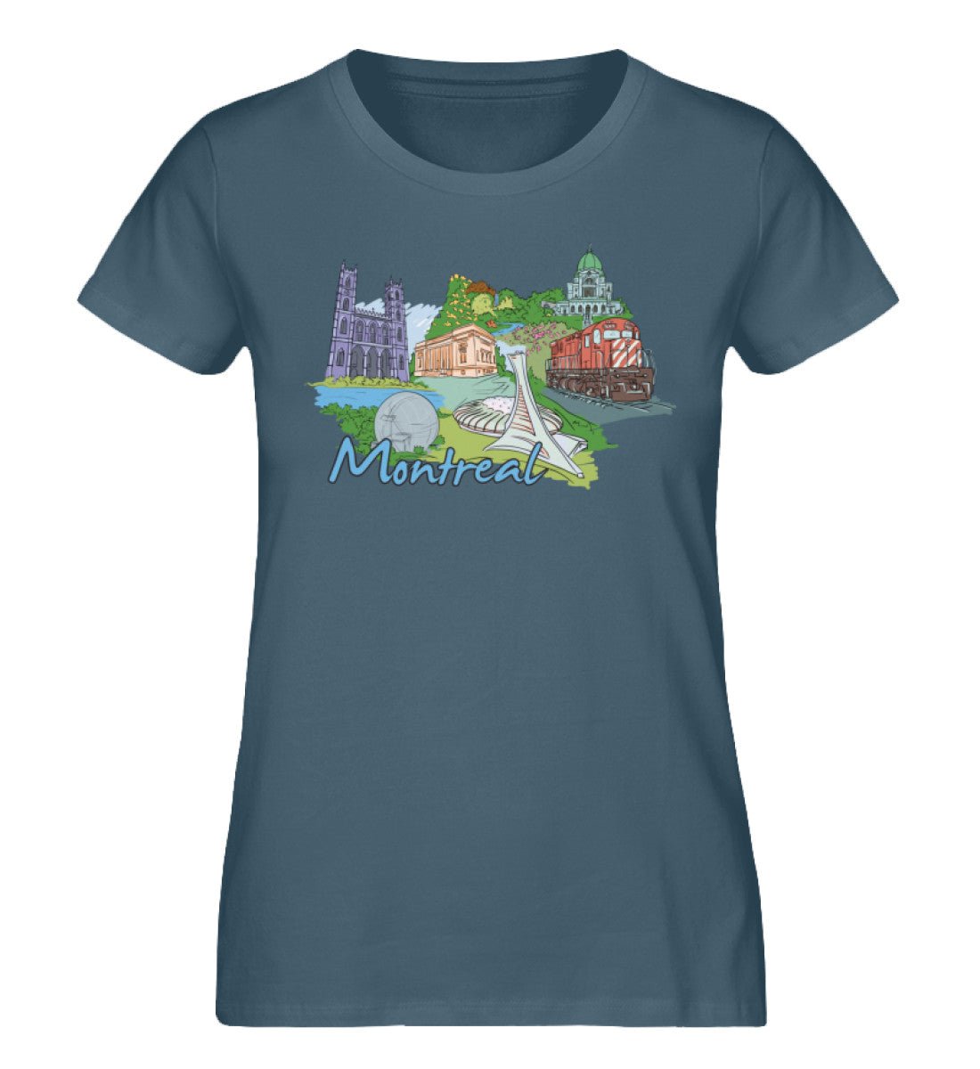 Montreal - Damen Premium Organic Shirt - AQ.Vogue