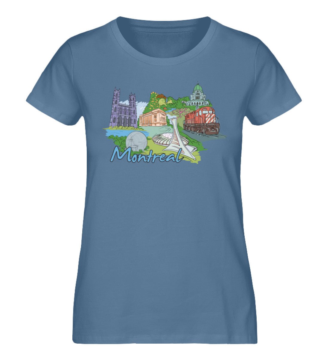 Montreal - Damen Premium Organic Shirt - AQ.Vogue