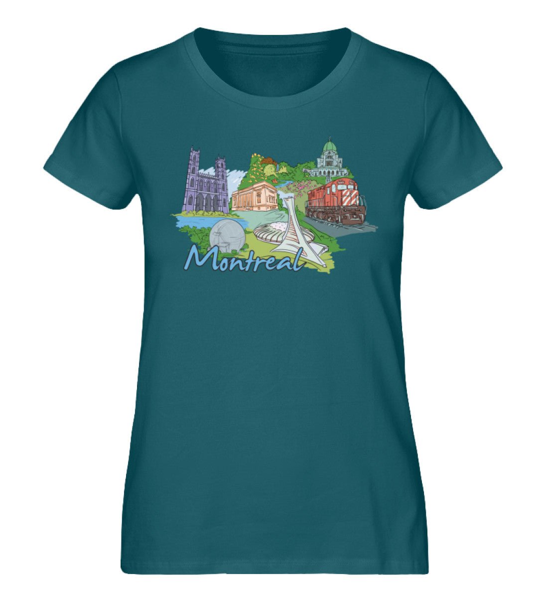 Montreal - Damen Premium Organic Shirt - AQ.Vogue