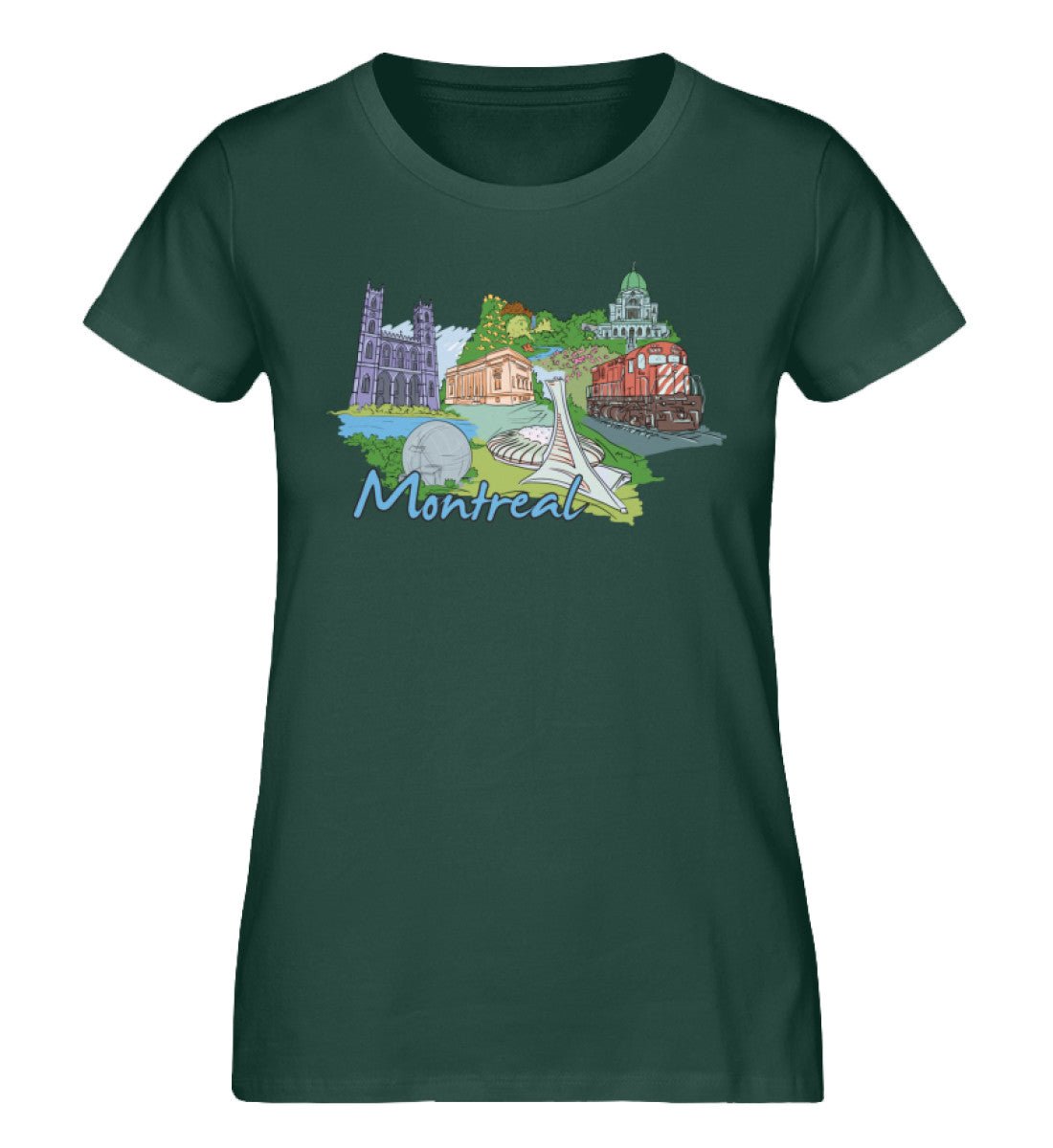 Montreal - Damen Premium Organic Shirt - AQ.Vogue