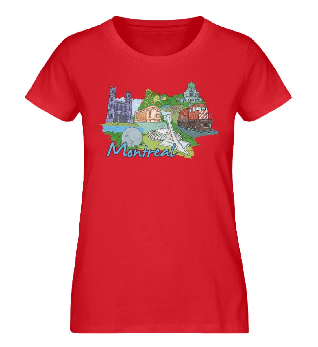 Montreal - Damen Premium Organic Shirt - AQ.Vogue