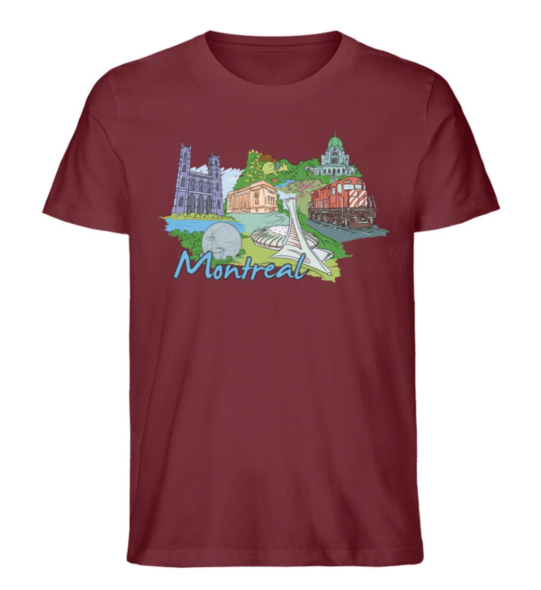 Montreal - Herren Premium Organic Shirt - AQ.Vogue