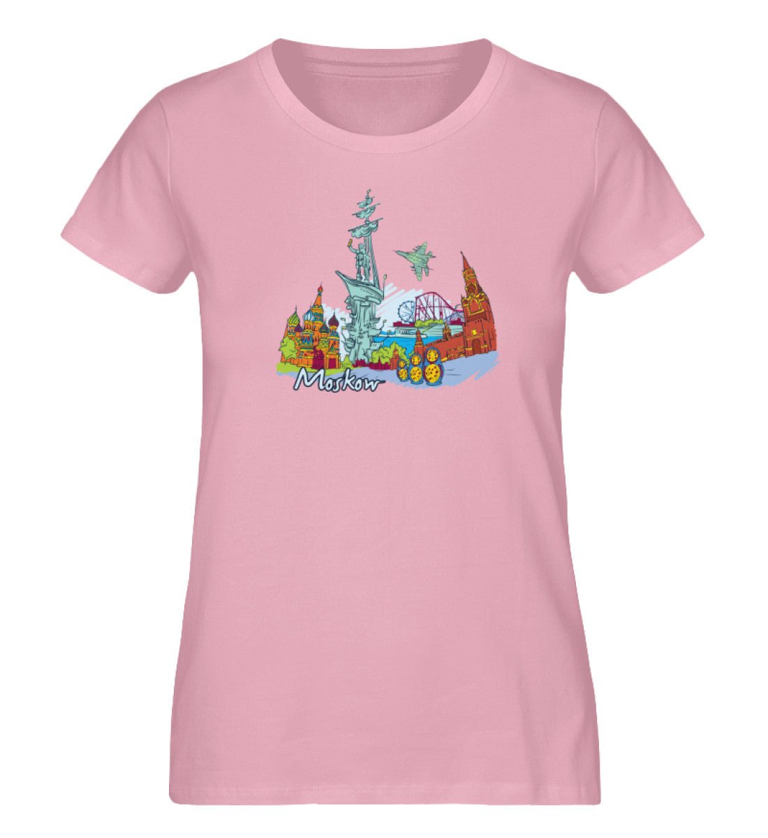 Moskau - Damen Premium Organic Shirt - AQ.Vogue