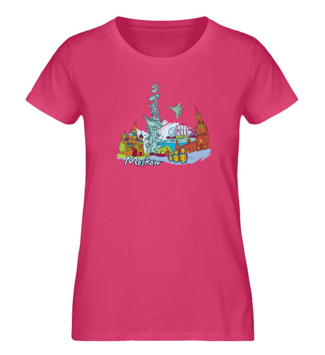 Moskau - Damen Premium Organic Shirt - AQ.Vogue