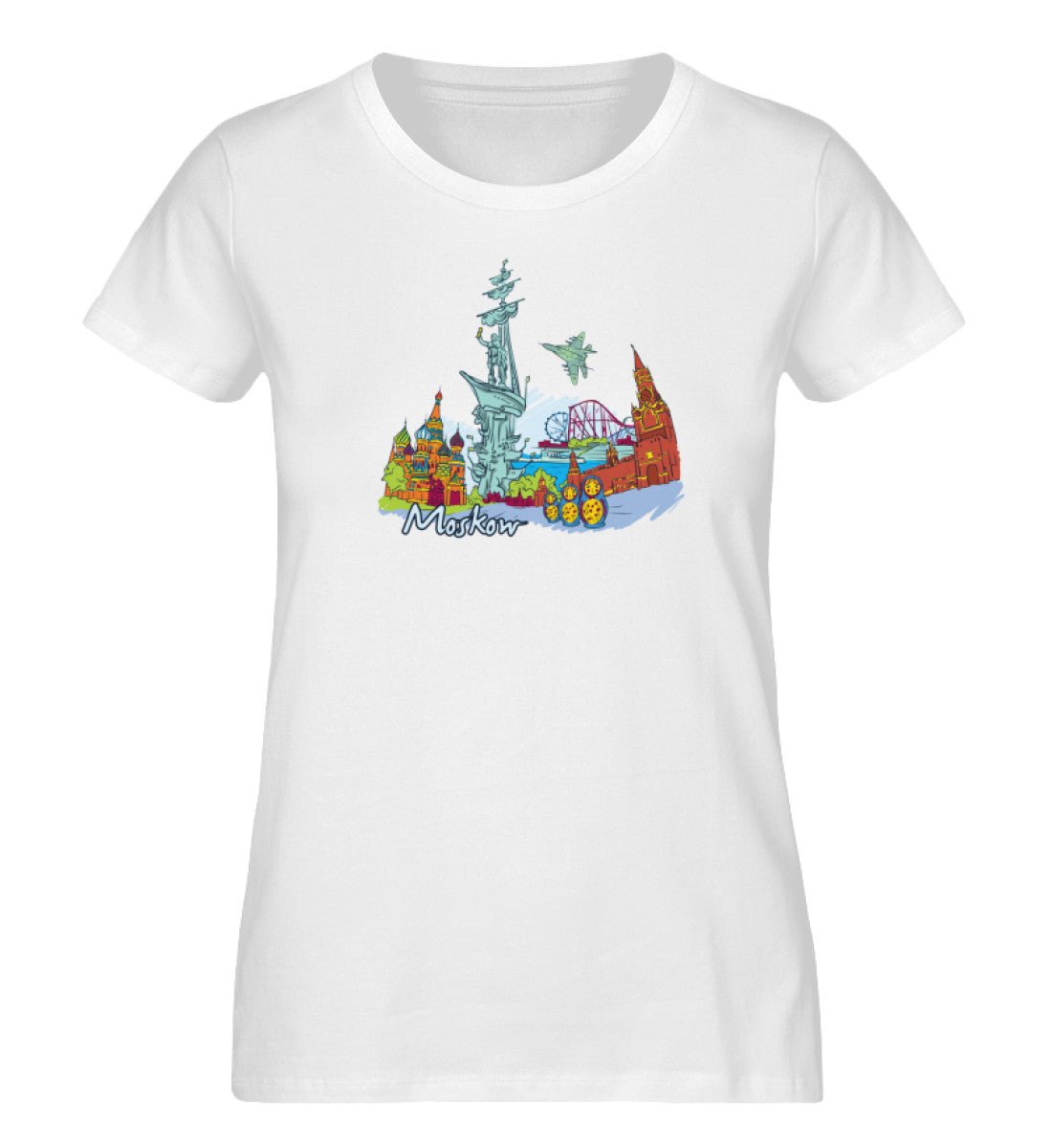 Moskau - Damen Premium Organic Shirt - AQ.Vogue