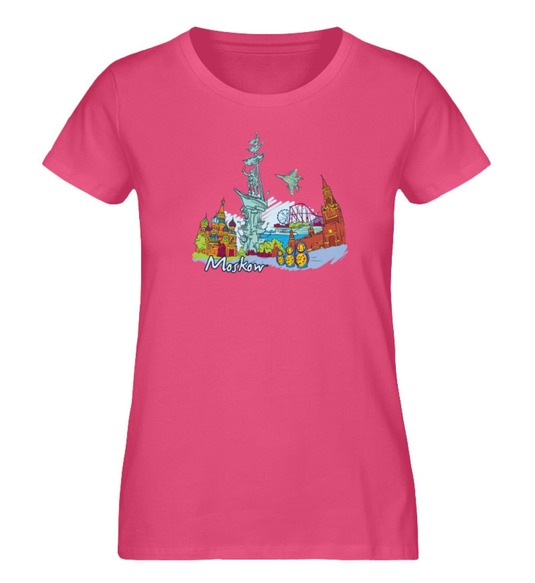 Moskau - Damen Premium Organic Shirt - AQ.Vogue