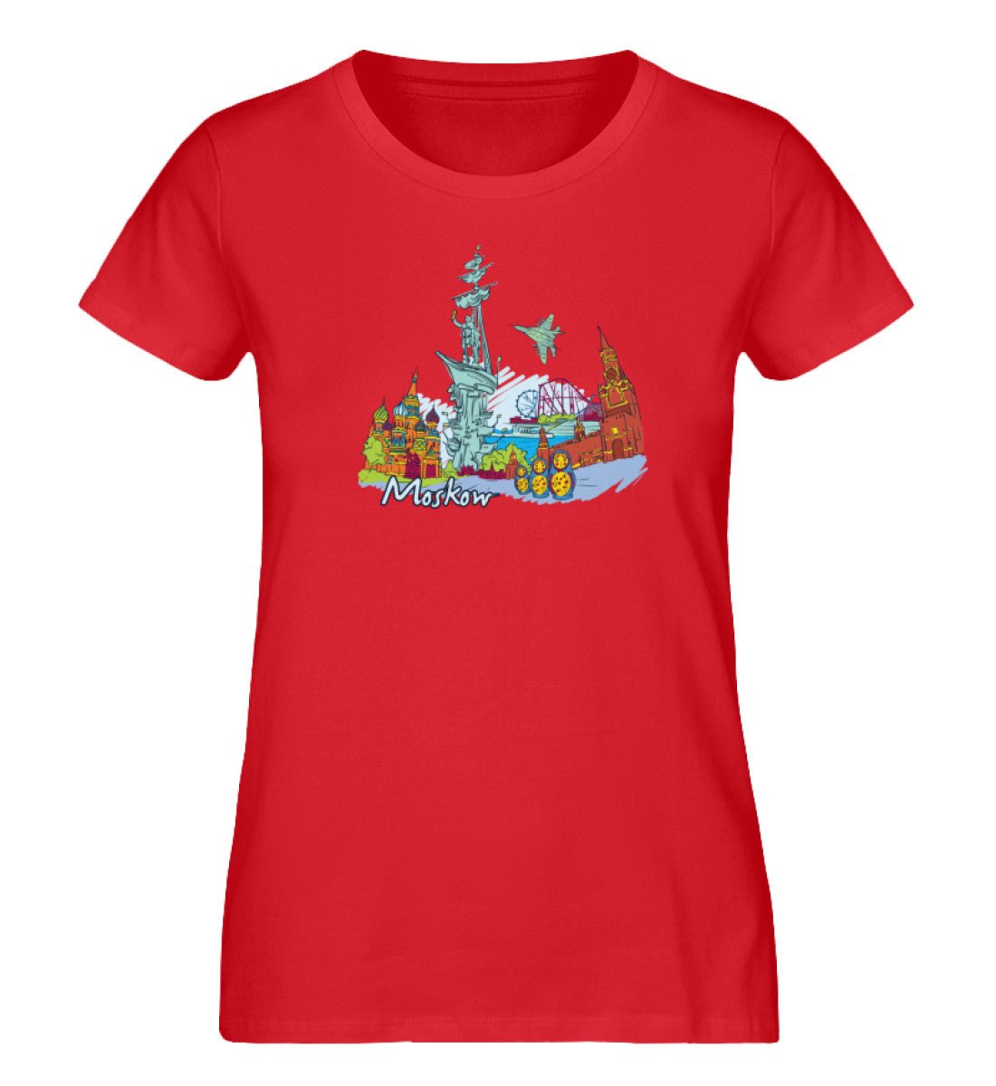 Moskau - Damen Premium Organic Shirt - AQ.Vogue