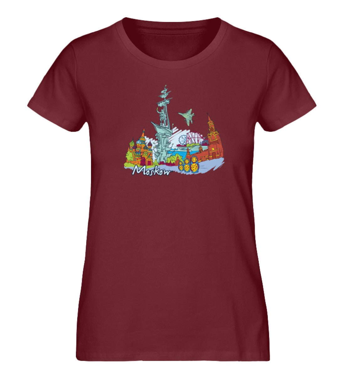 Moskau - Damen Premium Organic Shirt - AQ.Vogue