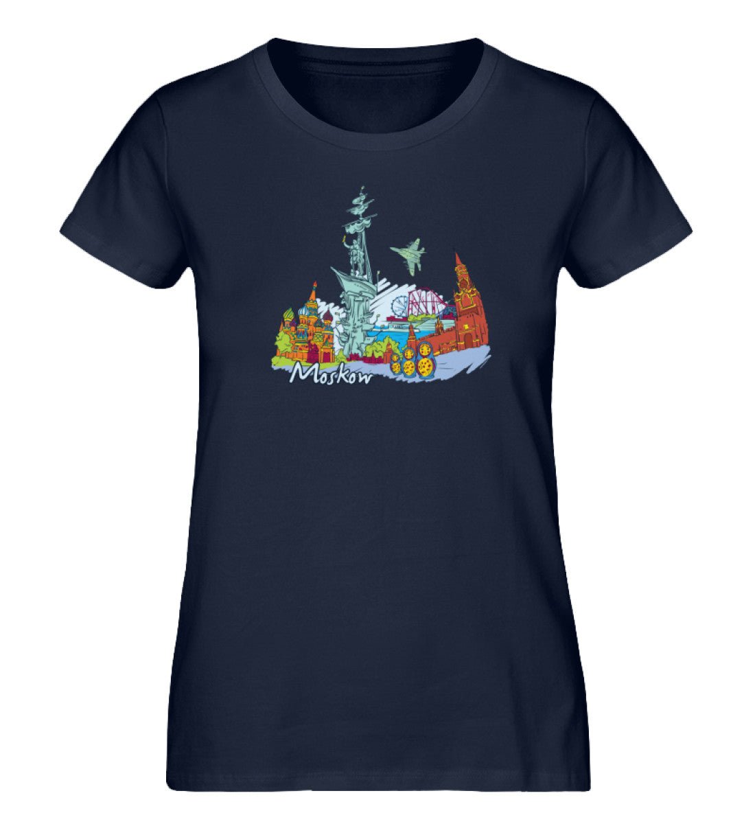Moskau - Damen Premium Organic Shirt - AQ.Vogue