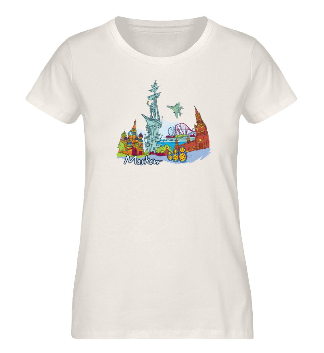 Moskau - Damen Premium Organic Shirt - AQ.Vogue