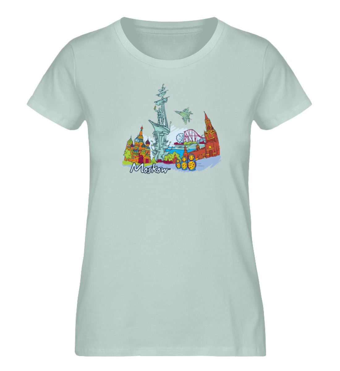 Moskau - Damen Premium Organic Shirt - AQ.Vogue