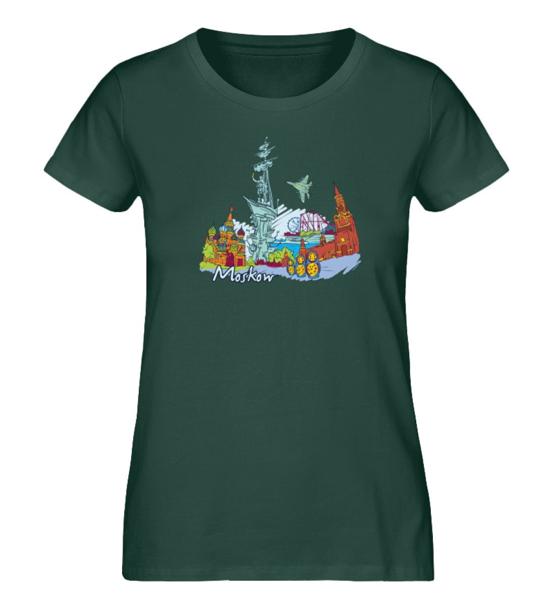 Moskau - Damen Premium Organic Shirt - AQ.Vogue