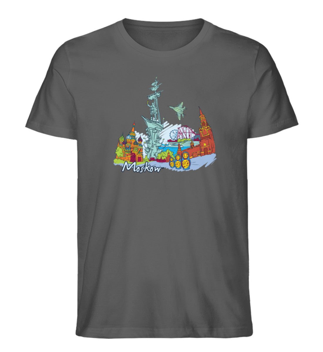 Moskau - Herren Premium Organic Shirt - AQ.Vogue