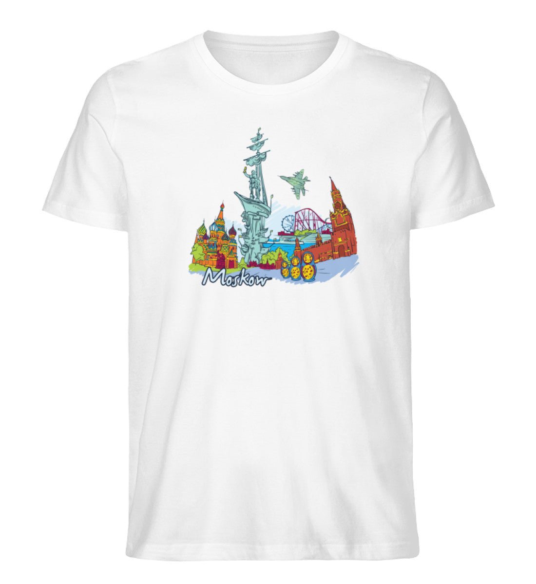 Moskau - Herren Premium Organic Shirt - AQ.Vogue