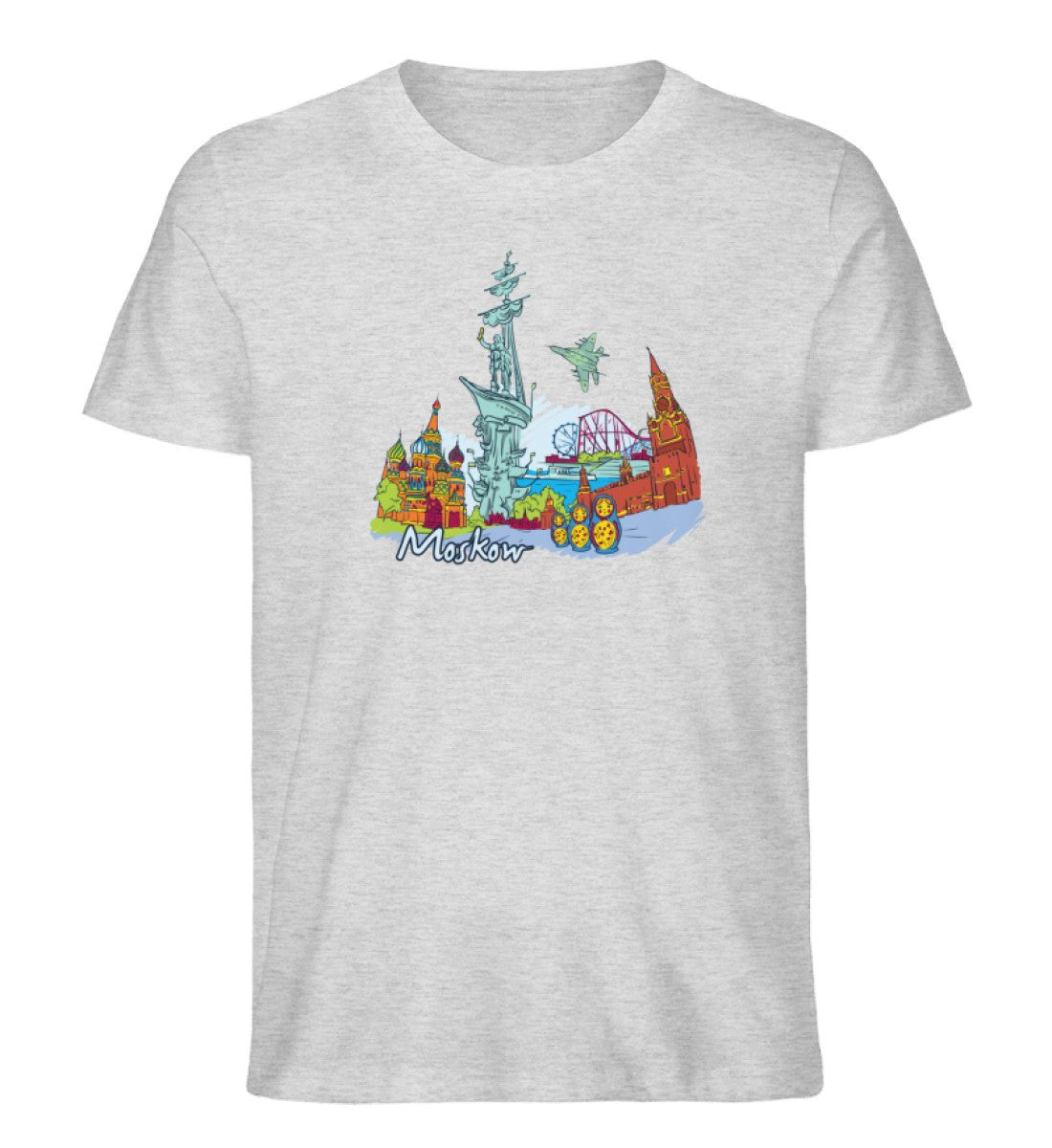 Moskau - Herren Premium Organic Shirt - AQ.Vogue