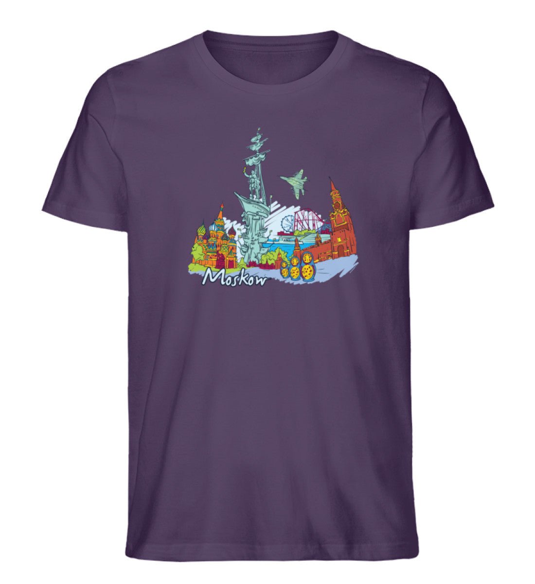 Moskau - Herren Premium Organic Shirt - AQ.Vogue