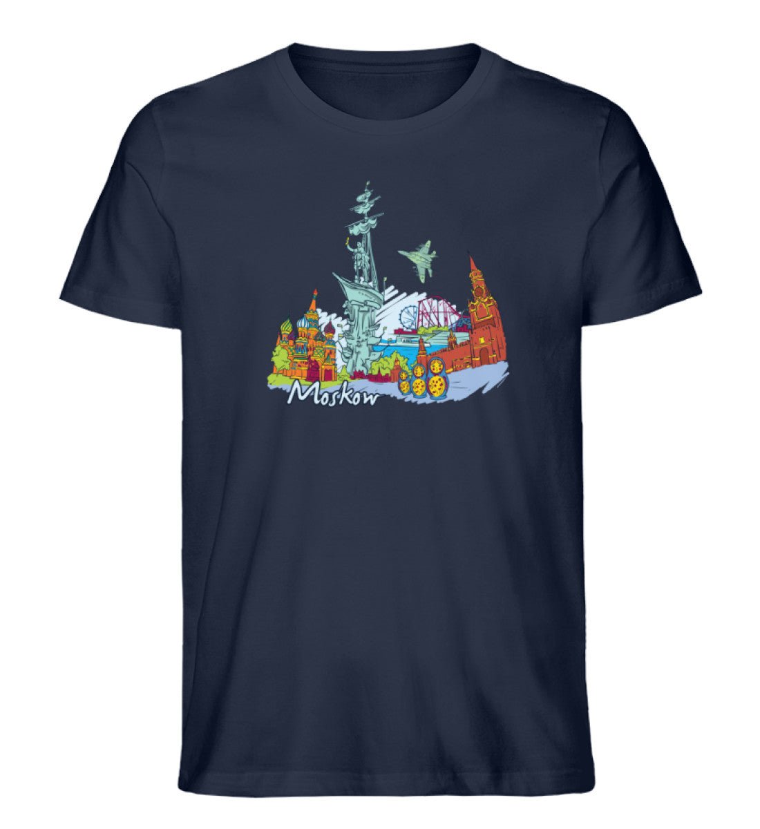 Moskau - Herren Premium Organic Shirt - AQ.Vogue
