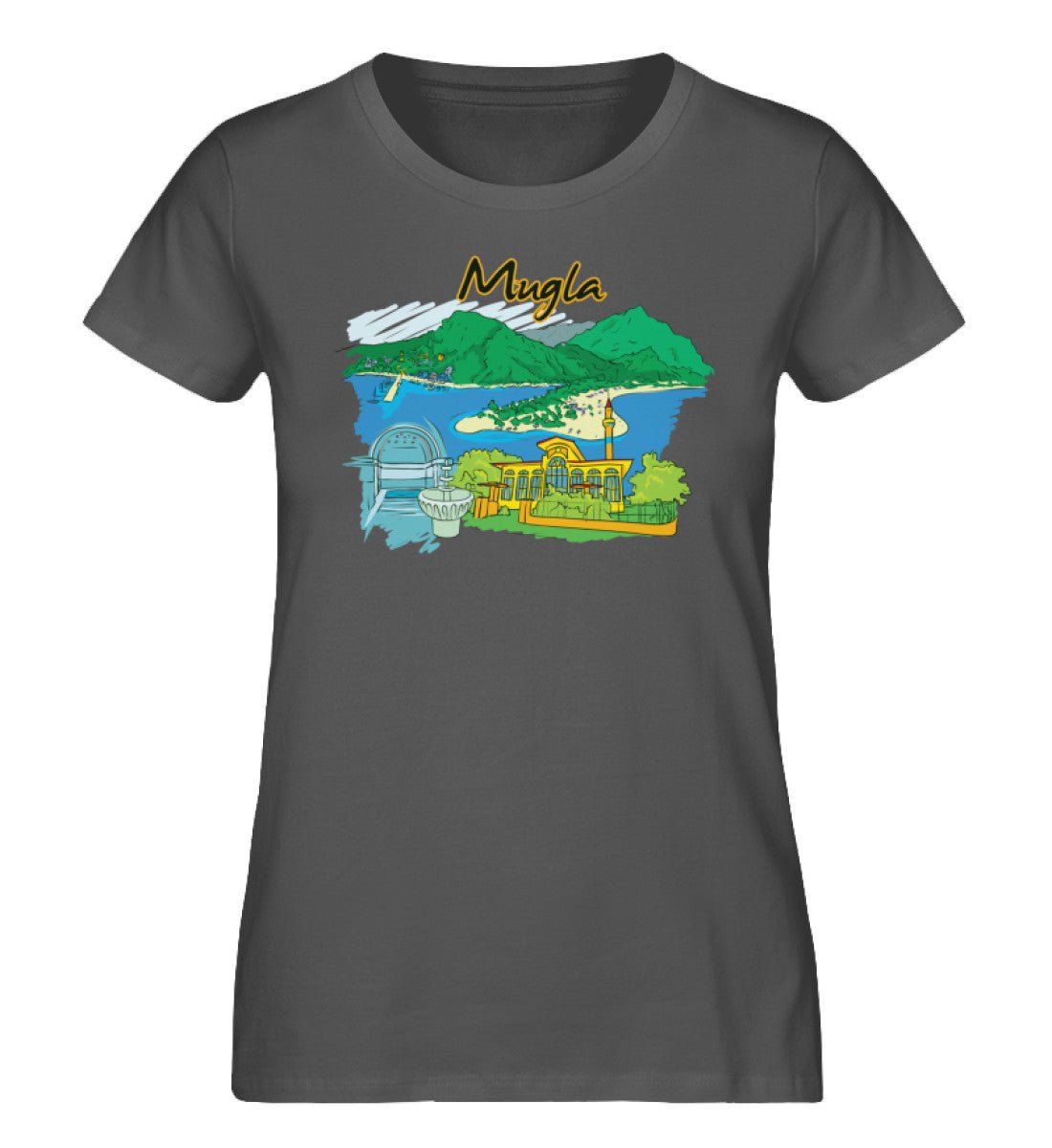 Mugla - Damen Premium Organic Shirt - AQ.Vogue