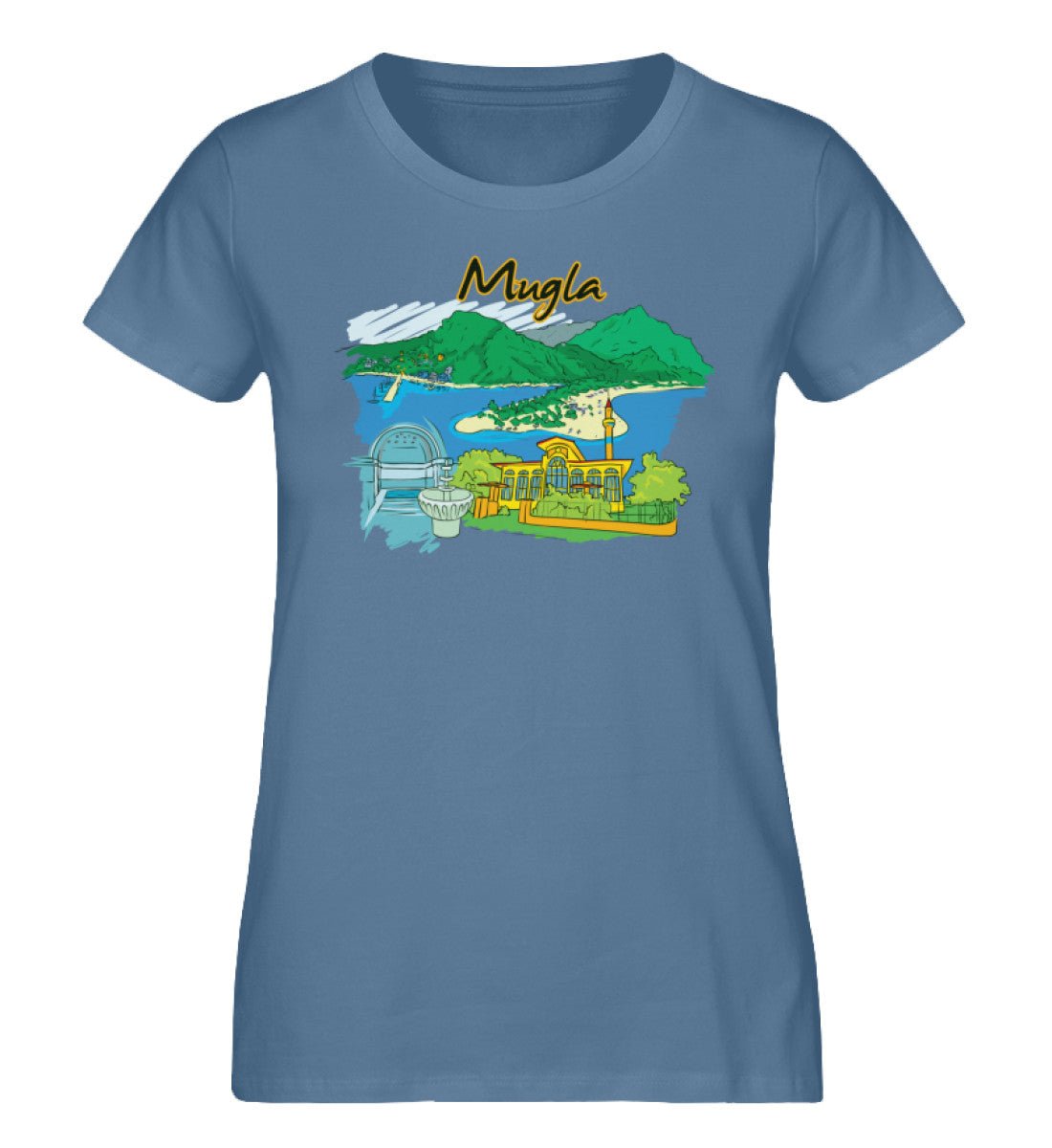 Mugla - Damen Premium Organic Shirt - AQ.Vogue