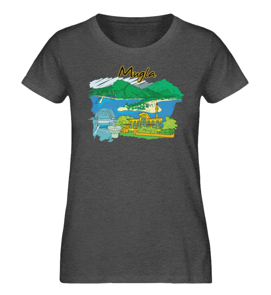Mugla - Damen Premium Organic Shirt - AQ.Vogue