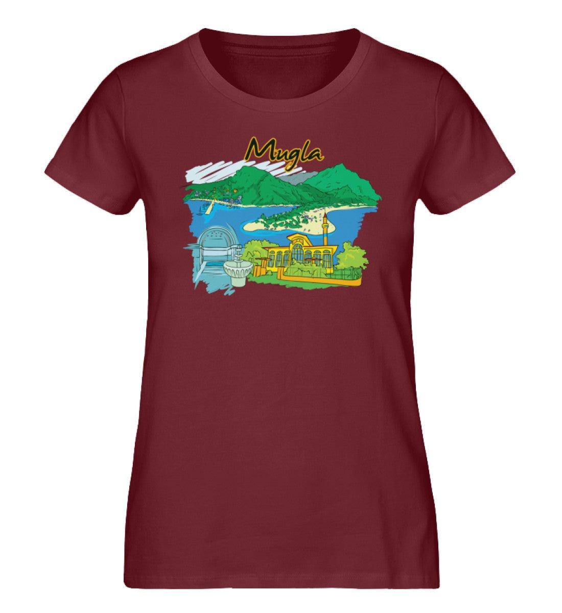 Mugla - Damen Premium Organic Shirt - AQ.Vogue