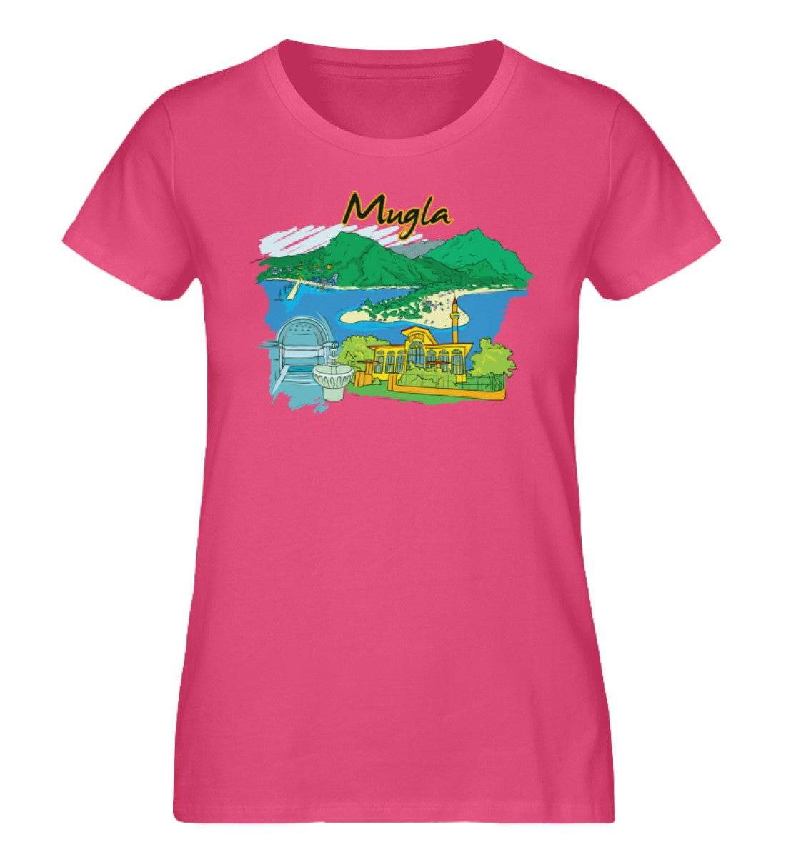 Mugla - Damen Premium Organic Shirt - AQ.Vogue