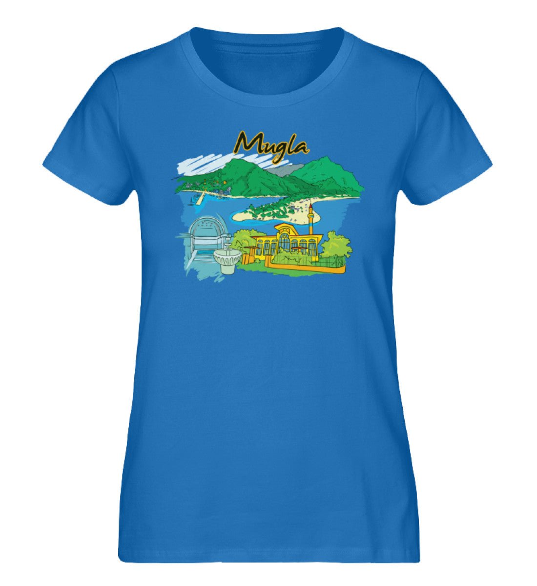 Mugla - Damen Premium Organic Shirt - AQ.Vogue