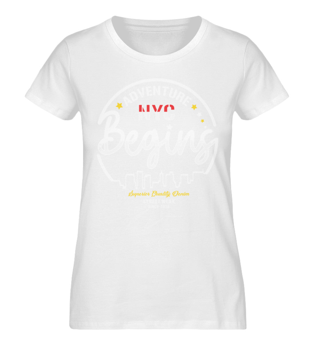NYC - Damen Premium Organic Shirt - AQ.Vogue