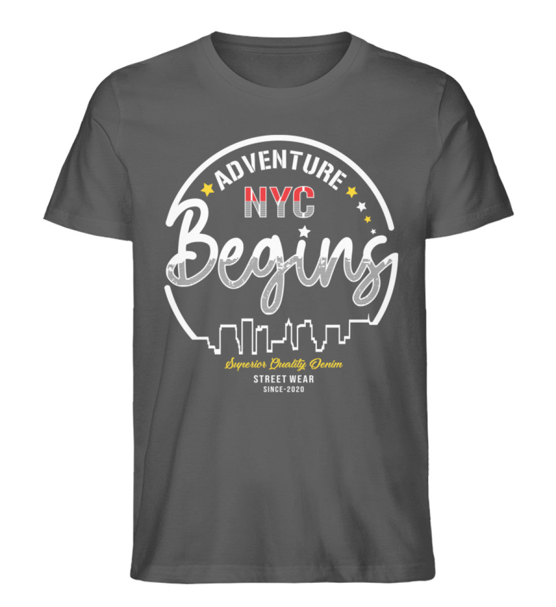 NYC - Herren Premium Organic Shirt - AQ.Vogue