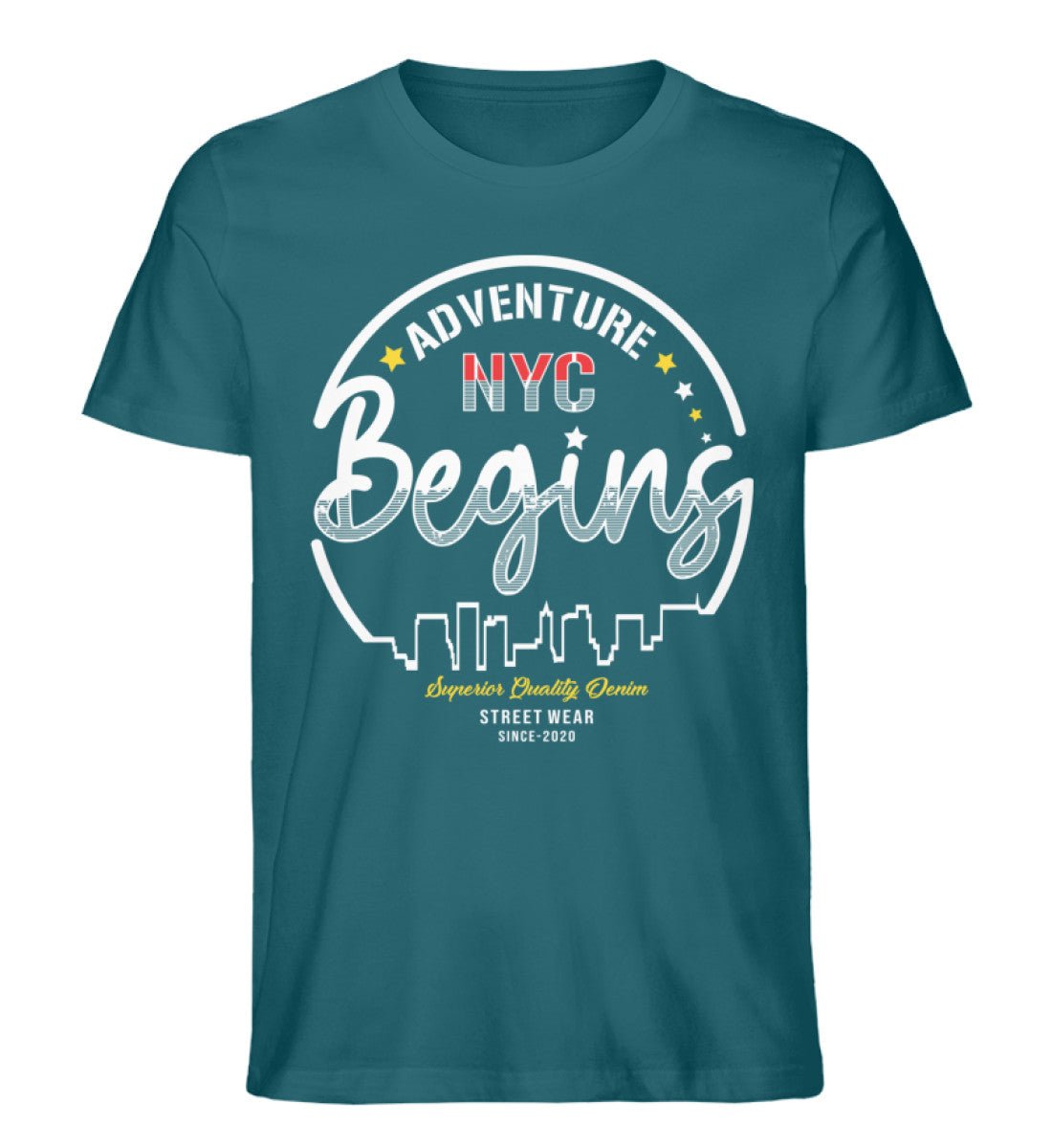 NYC - Herren Premium Organic Shirt - AQ.Vogue