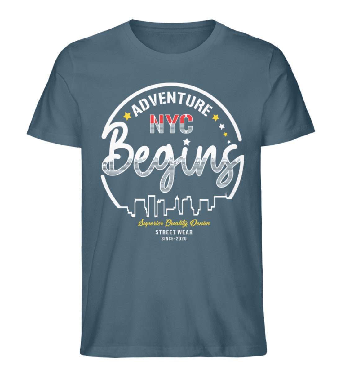 NYC - Herren Premium Organic Shirt - AQ.Vogue