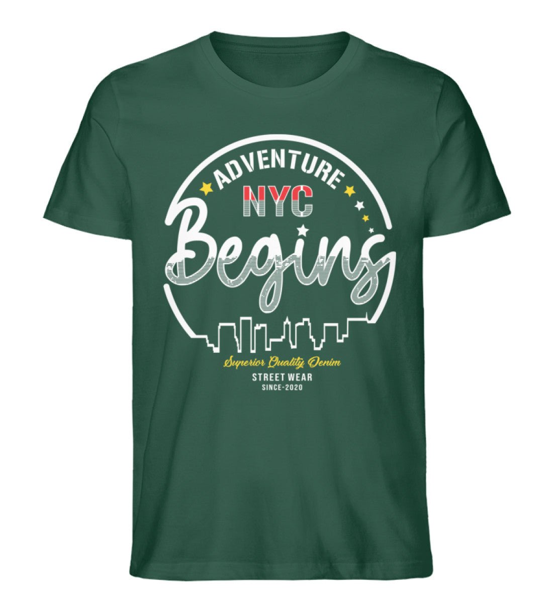 NYC - Herren Premium Organic Shirt - AQ.Vogue