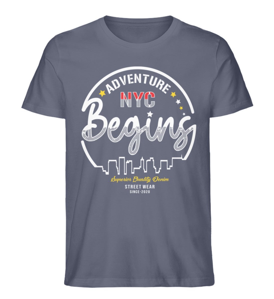 NYC - Herren Premium Organic Shirt - AQ.Vogue