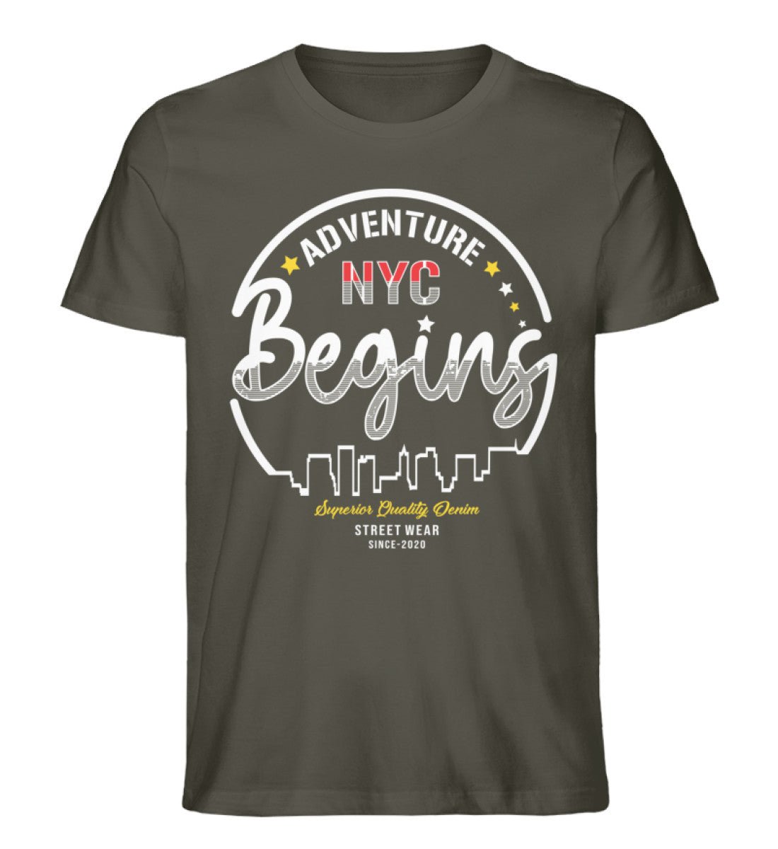 NYC - Herren Premium Organic Shirt - AQ.Vogue